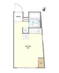 ｅｓｔ　Ｌａｒｇｏ　ＳＨＩＢＵＹＡ　301号室　間取り