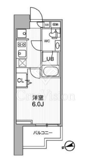 ALTERNA南大井 (オルタナ南大井)　902号室　間取り