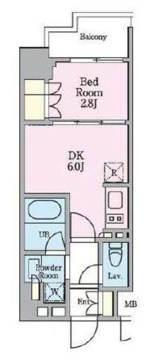 リビオメゾン木場　1005号室　間取り