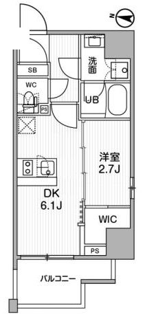 ＳＹＦＯＲＭＥ木場Ⅱ　502号室　間取り