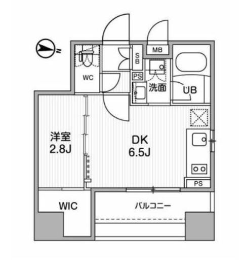 SYFORME木場Ⅱ (シーフォルム木場Ⅱ)　303号室　間取り