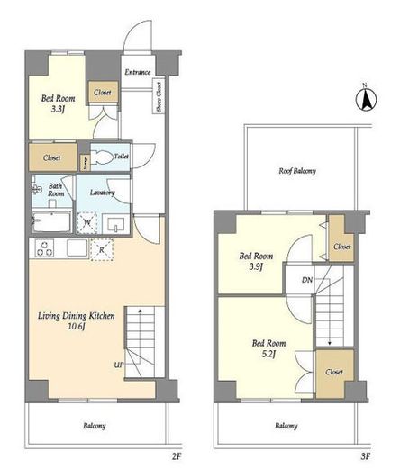 ジニア新宿中落合　309号室　間取り