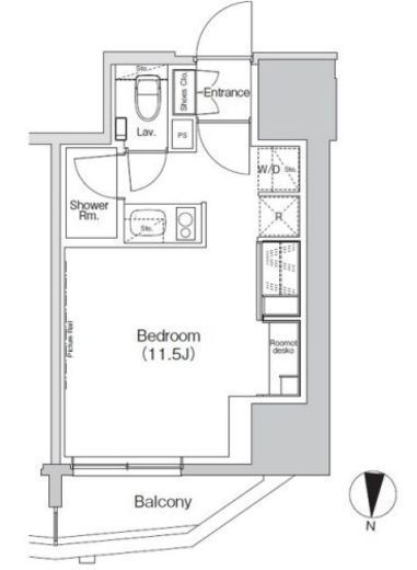 ザ・パークハビオ亀戸　402号室　間取り