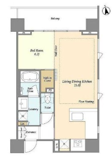 Mトリアノン　302号室　間取り