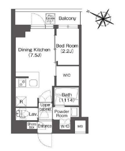 コンフォリア二葉　313号室　間取り
