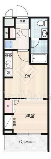 アーバンパーク品川豊町　207号室　間取り