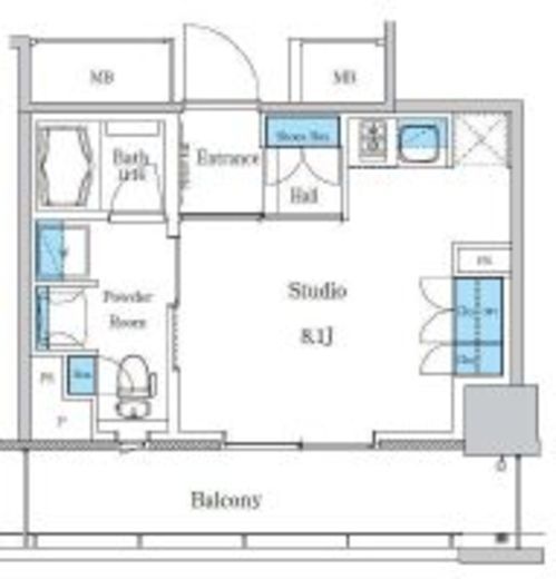 パークアクシス滝野川ラブリーズ　226号室　間取り