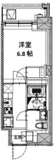 S-RESIDENCE両国serea　303号室　間取り