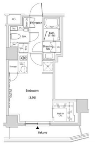 ザ・パークハビオ文京目白台プレイス　902号室　間取り
