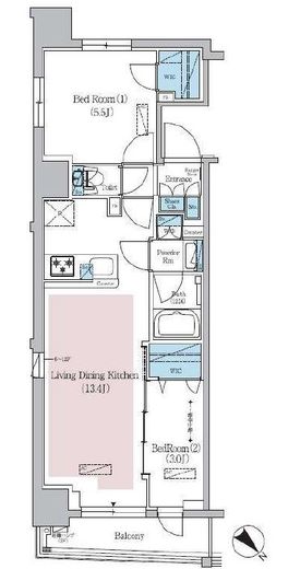 アーバネックス日本橋横山町　601号室　間取り