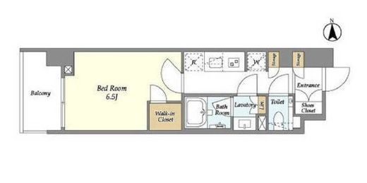 オーキッドレジデンス渋谷富ヶ谷　903号室　間取り