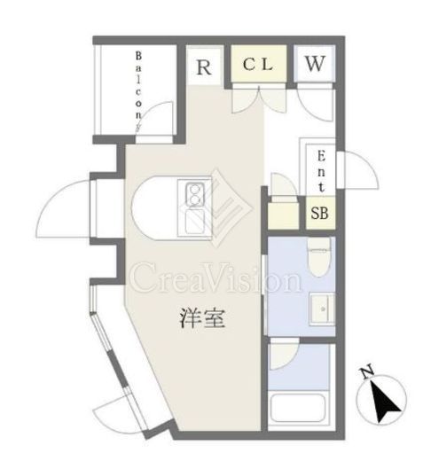 コージーコート四谷坂町　401号室　間取り