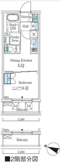 ジオエント本郷三丁目　1202号室　間取り