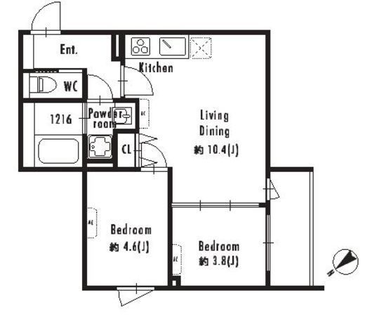 GRAN PASEO駒場東大前 (グランパセオ駒場東大前)　304号室　間取り