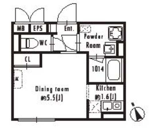GRAN PASEO西新宿 (グランパセオ西新宿)　305号室　間取り