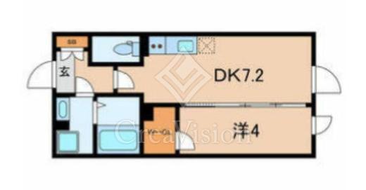 ＧＲＡＮ　ＰＡＳＥＯ　目黒西小山　303号室　間取り