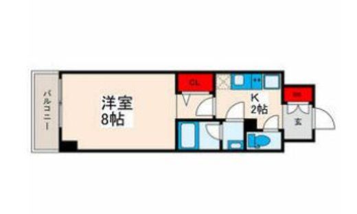 GRANPASEO三ノ輪 (グランパセオ三ノ輪)　1002号室　間取り