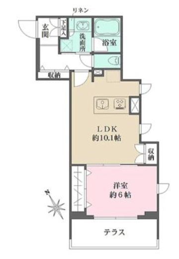 ACPレジデンス文京春日　401号室　間取り