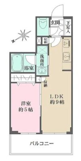 ACPレジデンス文京春日　408号室　間取り