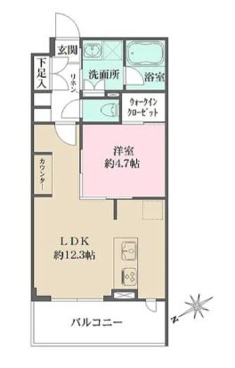 ACPレジデンス文京春日　409号室　間取り