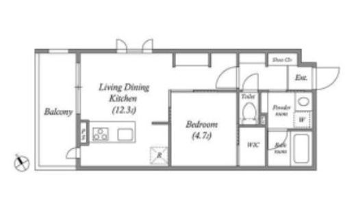 ACPレジデンス文京春日　411号室　間取り