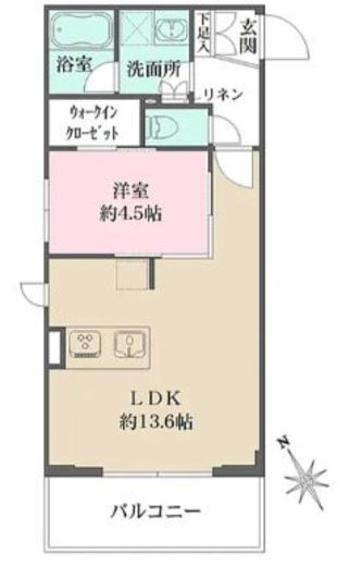 ACPレジデンス文京春日　506号室　間取り