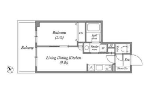 ACPレジデンス文京春日　508号室　間取り