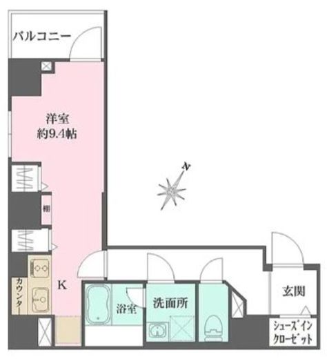 WHARF文京茗荷谷 (ワーフ文京茗荷谷)　202号室　間取り