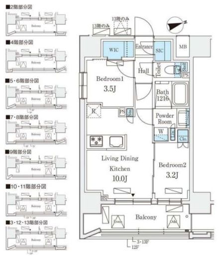 リビオメゾン御茶ノ水EAST　405号室　間取り