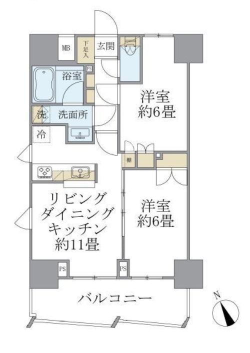 Ｓｏｌｅａｄｏ早稲田　1005号室　間取り