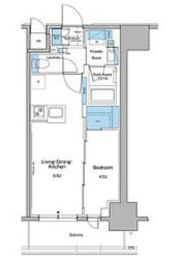 ルフォンプログレ秋葉原マークス　703号室　間取り