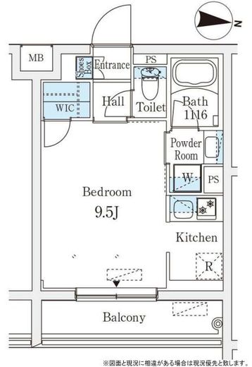 ラティエラ品川西大井　114号室　間取り