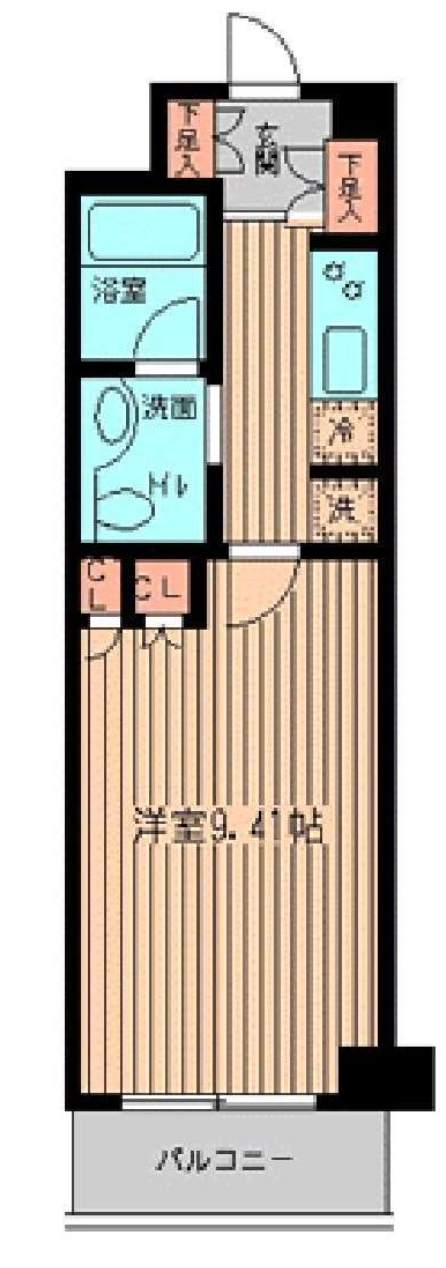 ガーデン目黒南 113号室 間取り