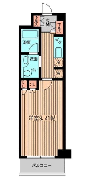 ガーデン目黒南　310号室　間取り