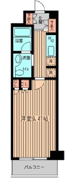 ガーデン目黒南　110号室　間取り