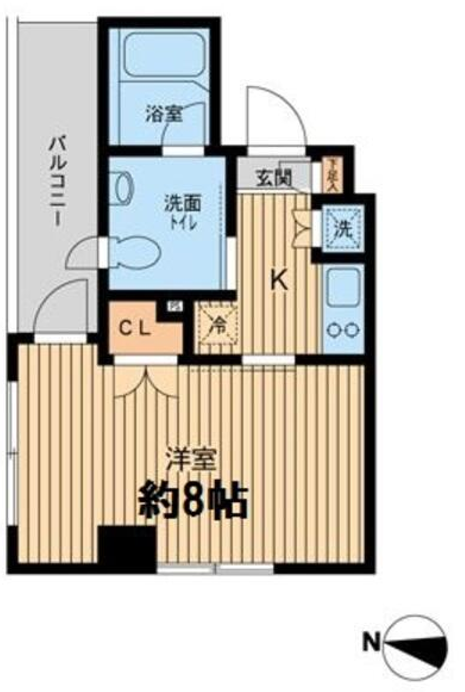 エスティメゾン武蔵小山　304号室　間取り