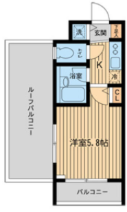 ザ・パーククロス市ヶ谷　310号室　間取り