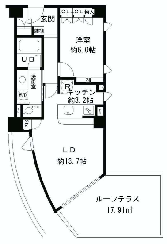 KDXレジデンス南青山　306号室　間取り