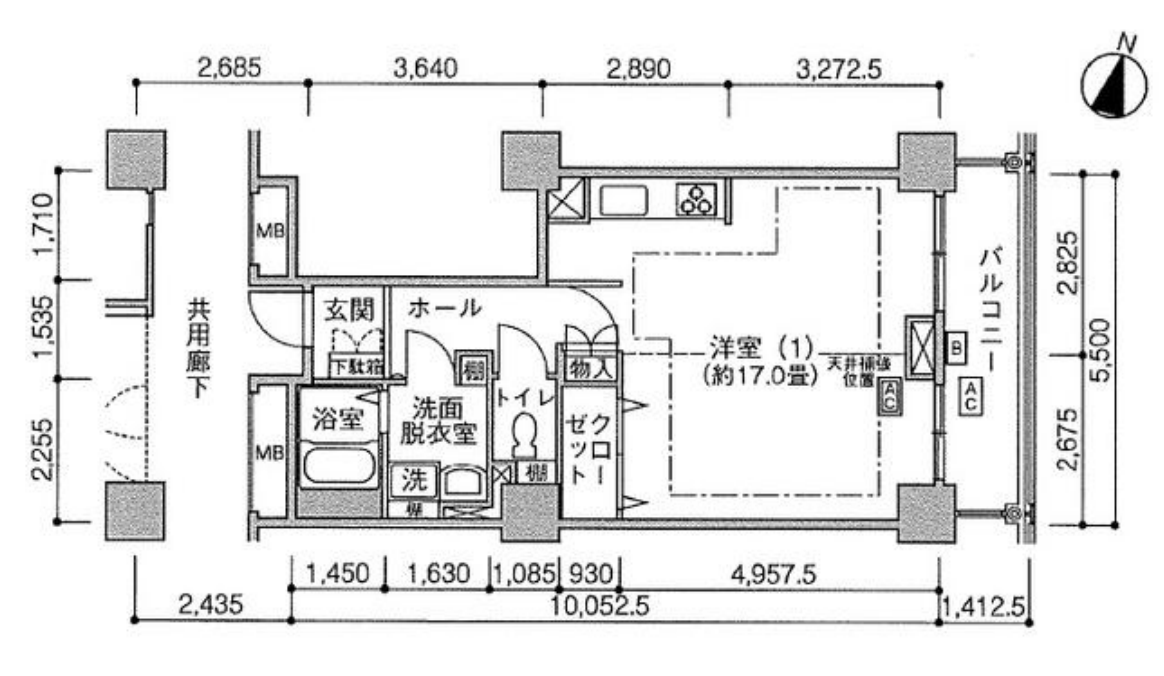 ジェイタワー西大井　1602号室　間取り